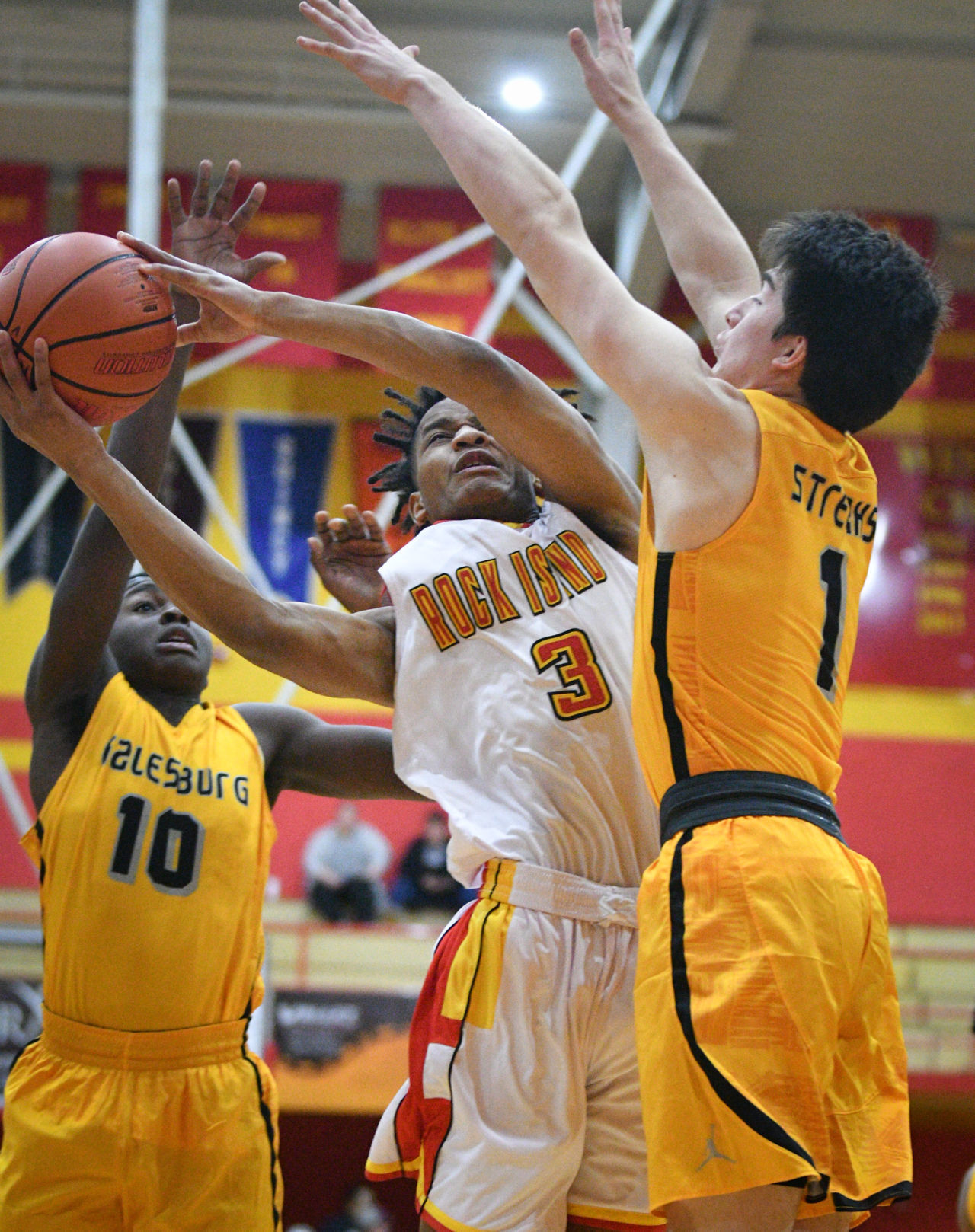 Galesburg at Rock Island.